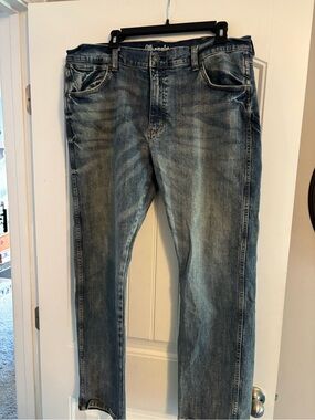 Wrangler Light Blue Slim Straight Jeans